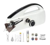 Handheld Sewing Machine Mini Portable Electric for Beginners with Dual Mode Quick Stitching and Accessory Kit for DIY Projects