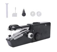 Handheld Sewing Machine, Mini Sewing Machine, Portable Electric Hand Sewing Machine for Beginners, Easy to Use for Clothes and Fabric Repairs, Compact Sewing Tool for Home and Travel DIY (Black)