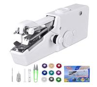 Handheld Sewing Machine, Portable Sewing Machines, Mini Sewing Machine for Beginners, Electric Sewing Machines for Various Fabrics, Tool Kit for Clothing Repair and Sewing Crafts