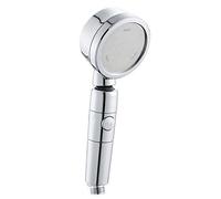 Handheld Shower Head High Pressure for Low Water Pressure with On Off Switch,detachable Shower Head with Hose and Wall Holder - 3 Spray Settings (Color : Shower head) (Shower Head)