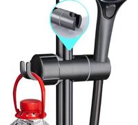 Handheld Shower Head Holder - Adjustable Handheld Shower Arm Mount,360 Degree Rotation Bathroom Stand for Seniors Hotel Handicap Gym Kids RV Public Changing Rooms Adults
