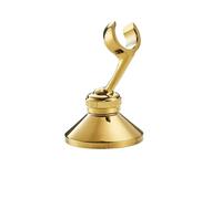 Handheld Shower Head Holder Shower Mounting Brackets Chrome Brass Swivel Handheld Holder Head Seat Rack Bathroom Parts Bath Accessories(Gold)