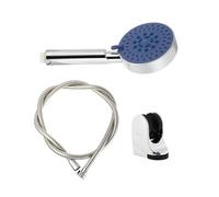 Handheld Shower Head Sprayer Set with Five Modes Silver
