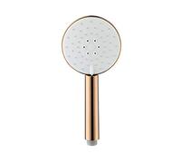 Handheld Shower Head with 3 Spray Settings ABS Luxury Spa Grade Rainfall Hand Held Shower Head High Pressure Water Saving for Bathroom Accessory, Bathtub, G1/2'' Connect,Rose Gold