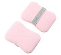Handheld Shower Sponge with Soap Slot, Gentle Skin Refining Cleansing Tool, Reusable Cleansing Sponge with Secure Strap for Daily Use & Trips (Light Pink, One Size)