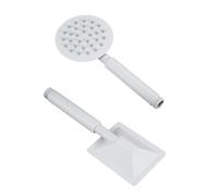 Handheld Shower Sprayer Round and Square Stainless Steel 8/10/12 Inch Rainfall Shower Head Bathroom Shower Accessories(200MM Square)