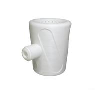 Handheld Showerhead Massager Designed for Men with Practical Coarse Hole Engineering and Clean Aesthetic (B-White)