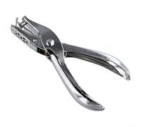 Handheld Single Hole Punch Plier Constructed from Metal for Accurate Hole Placement in Paper Craft and Office Environments (Hole diameter 3mm)