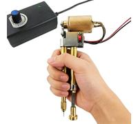 Handheld Single Needle Embroidery Stitch Machine, Electric Needle Draft Machine with Adjustable Speed, Compatible with 1-4 Sheets of Paper, Maximum 8 Sheets, for DIY Pattern Making