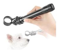 Handheld Slit Lamp Microscope, Portable LED Microscope, 5X Magnification, Adjustable Slit for Pet Hospitals, Ophthalmology, Labs, Schools