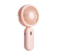 Handheld Small Fan, Strong Wind, 3.35x1.57x6.69 inches, Rechargeable Device, Foldable Airflow Gadget, Three Speed, Personal Cooling Unit, for Travel Sports, Outdoor Game Events, Picnic