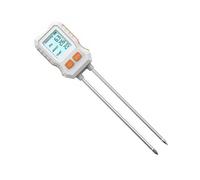 Handheld Soil Meter Device for Measuring Acidbase Value Temperature Featuring LCD Display in Garden Farm Orchards Soil Testing Instrument