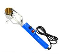 Handheld Solder Pot - Electric Tin Melting Furnace for PCB Wire Tinning & Repair, Portable Brass Crucible Soldering Station, 380W