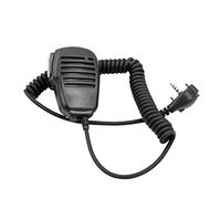 Handheld Speaker Microphone with PTT Microphone for Standard VX-231 EVX-531 VX-160 VX-168 VX-180 Portable Two-Way Radio