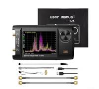 Handheld Spectrum Analyzer 4 inch IPS LCD SA5, 100k-5.3GHz Frequency Harmonic & Signal Generator, 5.3GHz RF up to 12GHz, Type-C, 5000mAh,(A)