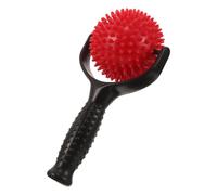 Handheld Spiky Muscle Massage Stick for Back and Legs Control | PVC ABS Build, Ergonomic Grip, Portable Gym Use, Triangle Trigger-point Design for Travel Fitness Users