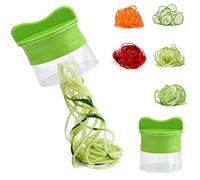 Handheld Spiralizer,Adjustable Spiral Slicer,Veggie Spiral Cutter Pasta Spaghetti Maker for Carrot,Cucumber,Potato,Pumpkin,Zucchini,Manual Vegetable Slicer & Fruit Peeler