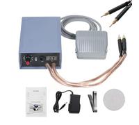 Handheld Spot Welder Machine Kit, Mini Battery Spot Welder with Foot Switch, 10 Gear Output Power Adjustable, Portable Welding Soldering Machine with Nickel Strip & Welding Pen