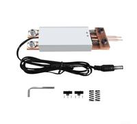 Handheld Spot Welding Pen for Battery Integrated Welding, DC 4-12V ≥800A Copper Rod with Double Springs, Concentric Ball Heads for Industrial Use(white)