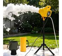 Handheld Spray Foam Cannon Party Machine, Bubble Cannon With Fan, Dense Foams Maker For Gatherings, Backyard, Celebrations & Party, Continuous Foams