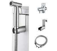 Handheld Sprayer Kit with Adjustable Jet Spray for Toilet Handheld Bidet Cloth Diaper Sprayer Set Muslim Shower Toilet Sprayer - Easy to Install