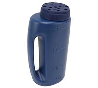 Handheld Spreader,Opening Sizes Lightweight Hand Shaker with Ergonomic Handle, Grass Seed Lawn Spreader Handheld Gardening Tool for Seeds, Fertilizer, Salt, 2 Covers (Blue)