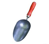 Handheld Stainless Steel Potting Scoop with Ash Wood Handle for Rust Resistance and Effective Soil or Compost Scooping (1)