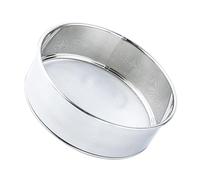 Handheld Stainless Steel Sifter Practical Fine Mesh Round Sugar Sifter Professional Cake Baking Strainer