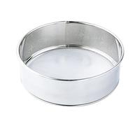 Handheld Stainless Steel Sifter Practical Fine Mesh Round Sugar Sifter Professional Cake Baking Strainer