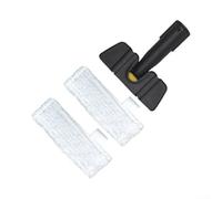Handheld Steam Brush Kit Compatible with for Karcher SC1 SC2 SC3 SC4 SC5, Cleaning Tool for Tiles and Hardwood Floors with Loop Lint Cloths, Easy Installation(B)
