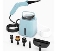 Handheld Steam Cleaner, 1500W 4-Bar with 1.55L Water Tank, 4-Speed Digital Display, High Temperature Cleaning Machine for Windows and Gas Stoves