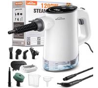 Handheld Steam Cleaner: 15s Fast Heat Up Multipurpose Steam Cleaner with 500ml Water Tank, High Pressure Portable Steam Cleaner with 2 Level Adjustable for Kitchen, Bathroom, Tiles, Grout, Sofa & Car