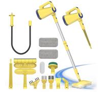 Handheld Steam Cleaner Mop, 1500W Multipurpose Mop with Upgraded Water Tank and Adjustable Head for Various Floor Types