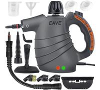 Handheld Steam Cleaner, Portable Steamer for Cleaning, with Steam Lock Button for Hands-free Steaming, 12 in 1 Set Pressurized Hand Held Car Steamer for Furniture, Upholstery, Tile Grout
