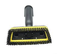 Handheld Steam Cleaning Brush for Karcher SC15 CTK1020, Removable and Replaceable Brush Head for Effective Dirt Removal (Black)