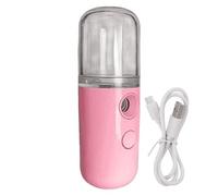 Handheld Steamer Iron, Facial Steamer Humidifier, Facial Mister Portable Water Sprayer FaceSteamer, Detachable Tank, Rechargeable Cordless Handheld TravelSteamer for Home and Travel