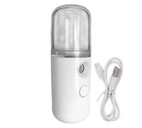 Handheld Steamer Iron, Facial Steamer Humidifier, Facial Mister Portable Water Sprayer FaceSteamer, Detachable Tank, Rechargeable Cordless Handheld TravelSteamer for Home and Travel