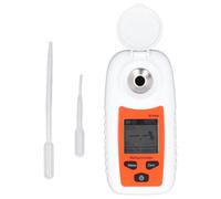 Handheld Sugar Meter High Accuracy Portable 0 55% Testing Range Fruit Juice Sweetness Tester Automatic Temperature Compensation Cover Optical Refraction Sensor Non Slip Design