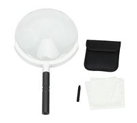 Handheld Swirl Special Effect Filter Lens, 77mm Camera Filter for SLR Photography, Optical Glass with Adjustable Angle Handheld Pole for Night Film Video