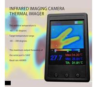 Handheld Thermal Imager 2.4 in LCD Infrared Imaging Camera with -40°C to +300°C Range, MLX90640 Sensor, USB Data Transfer, for PCB, Automotive & Electrical
