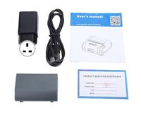 Handheld Thermal Printer 203dpi with WiFi USB Connection Ideal for Retail Shops and Small Businesses (UK Plug)