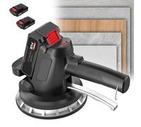 Handheld Tile Vibration Machine Tile Vibration Tool 180mm Suction Cup 320kg Adsorption Handheld Tile Installation Leveling Machine Tile Vibrator Tool with 6 Speeds, for Tiling Leveling Laying, Max.260