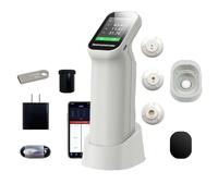 Handheld Touchscreen Colorimeter Color Analysis Meter With Automatic Calibration, ΔE LAB RGB CMYK Evaluation, Camera Positioning, USB/App Connectivity, Multi-Aperture Design For Print QC