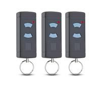 Handheld Transmitter for Hörmann HSE2-868, HSM4-868, HS4-868, 2 Channel, Blue Button, 868.3 MHz Replacement Remote Control Garage Door Opener