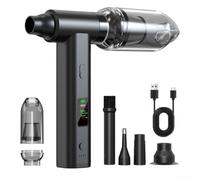 Handheld Turbo Fan 160W Brushless Motor LED Light(J01MAXLED-V) | 120K RPM motor, blow and suction modes, removes dust from keyboards, PCs, cameras efficiently