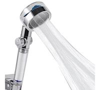 Handheld Turbocharged Pressure Shower With Adjustable Water Flow, 2022 Upgrade Propeller Driven High-pressure Shower Head 360 Degrees Rotating With Pause Switch (Size : Shower)