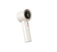 Handheld Ultra-Portable 7000 RPM Turbo Mini Fan, 3000 mAh Battery, 1-199 Levels Free Control, USB Rechargeable Metal Design | Pocket Fan for Travel/Outdoor/Home/Office, Unisex Gift (T-11 white)