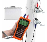 Handheld Ultrasonic Flow Meter, Handheld Hydraulic Flowmeters, Portable Clamp on Flowmeter, TUF-2000H Digital Ultrasonic Flow Meter with TM-1 Standard Transducer, Measuring, DN50-700mm