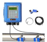 Handheld Ultrasonic Flow Meter - Non-Invasive Clamp-On Sensor for Pipes DN15 to DN6000mm, Wall-Mounted or Portable for Industrial Water & Wastewater Use