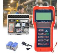 Handheld Ultrasonic Flow Meter, Portable Clamp-On Water Flow Meter, Non-Intrusive Clamp-On Water Flow Tester With Tm-1 Clamp-On Sensor, Suitable For DN50-700mm Pipes, For Engineering Technicians